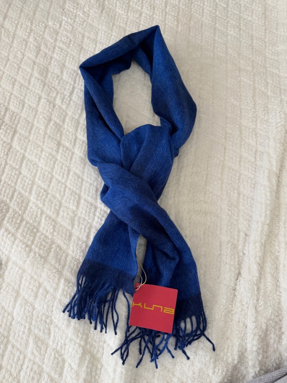 Kuna 100% Baby Alpaca Scarf NWT